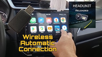 Wireless Automatic Connection | Android Auto |  Headunit Reloaded | Android Headunit