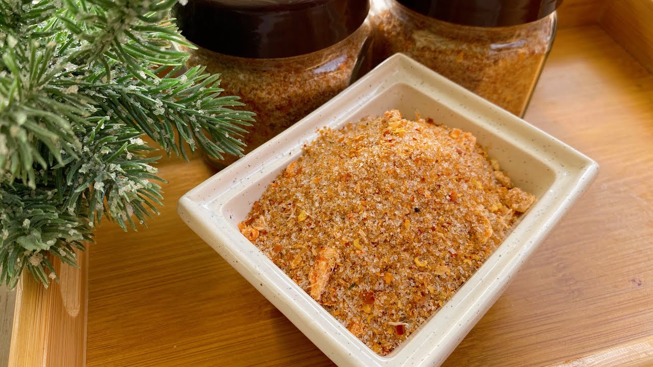 Salt dried shrimp roasted with garlic leaves គន្លឹះសំខាន់ៗក្នុងការធ្វេីអំបិលបង្គារលីងជា១ស្លឹកខ្ទឹម