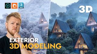 From Zero to Hero: 3ds Max Exterior Modeling & Corona Rendering: Complete Tutorial [Free Webinar]
