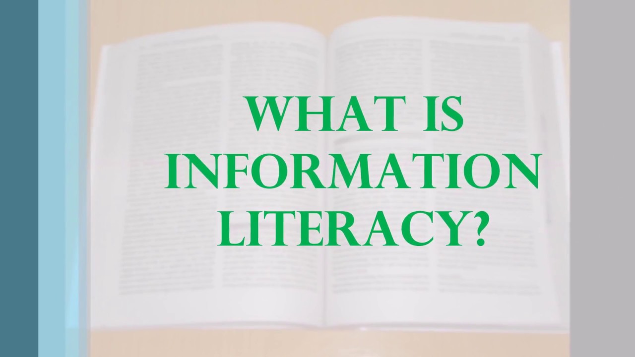 Importance Of Information Literacy YouTube