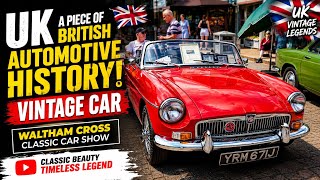 British Vintage Car, Iconic MG MGB Roadster , UK Classic Car Show 2026