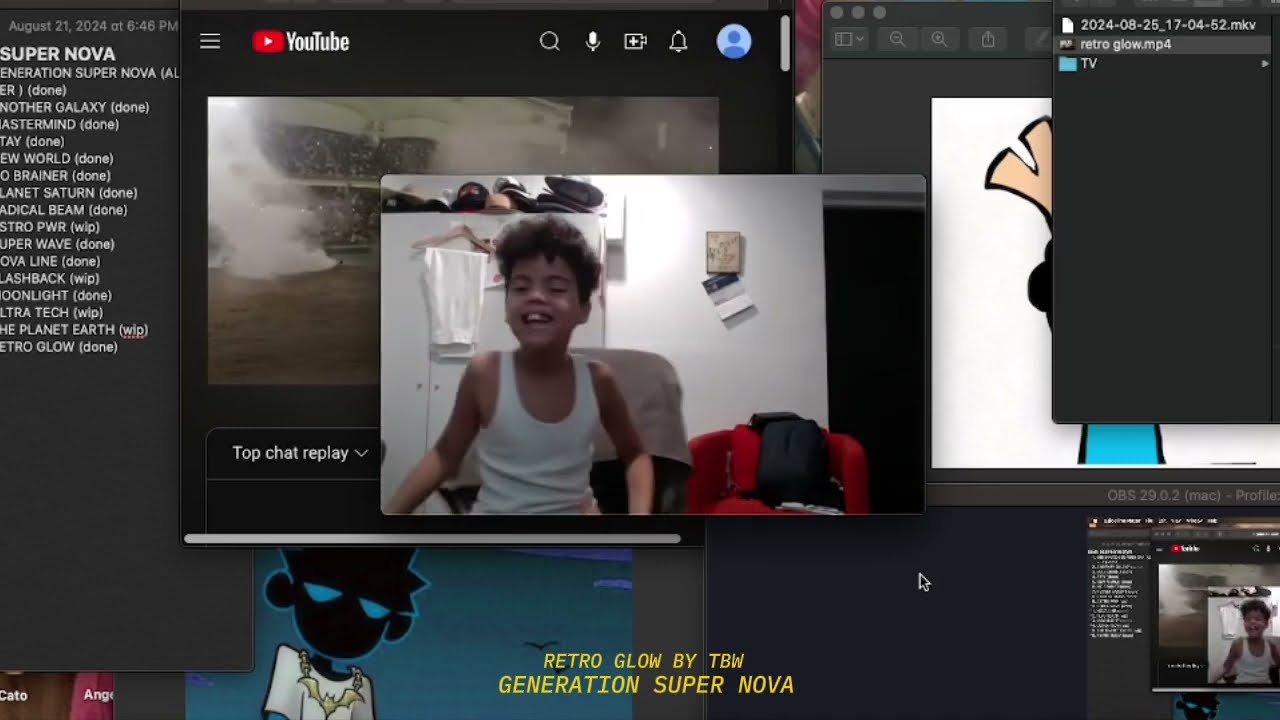 ThatBoiWater - RETRO GLOW (Official Music Video)