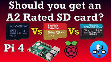 Should you get an A2 class sd card? Raspberry Pi 4 8GB. A1 Vs A2. Application Performance Class.
