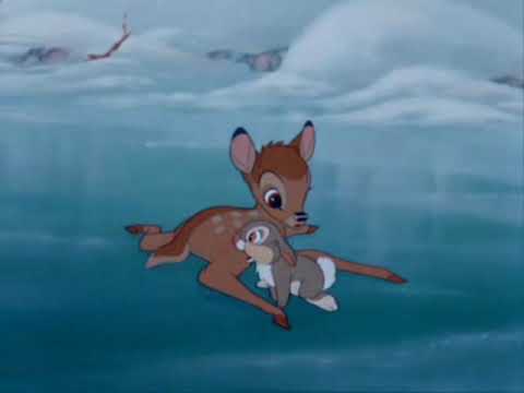 Bambi - Disney (The First Snow-Fun on the Ice)