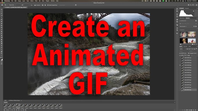 How to Make a GIF in PhotoShop from Video