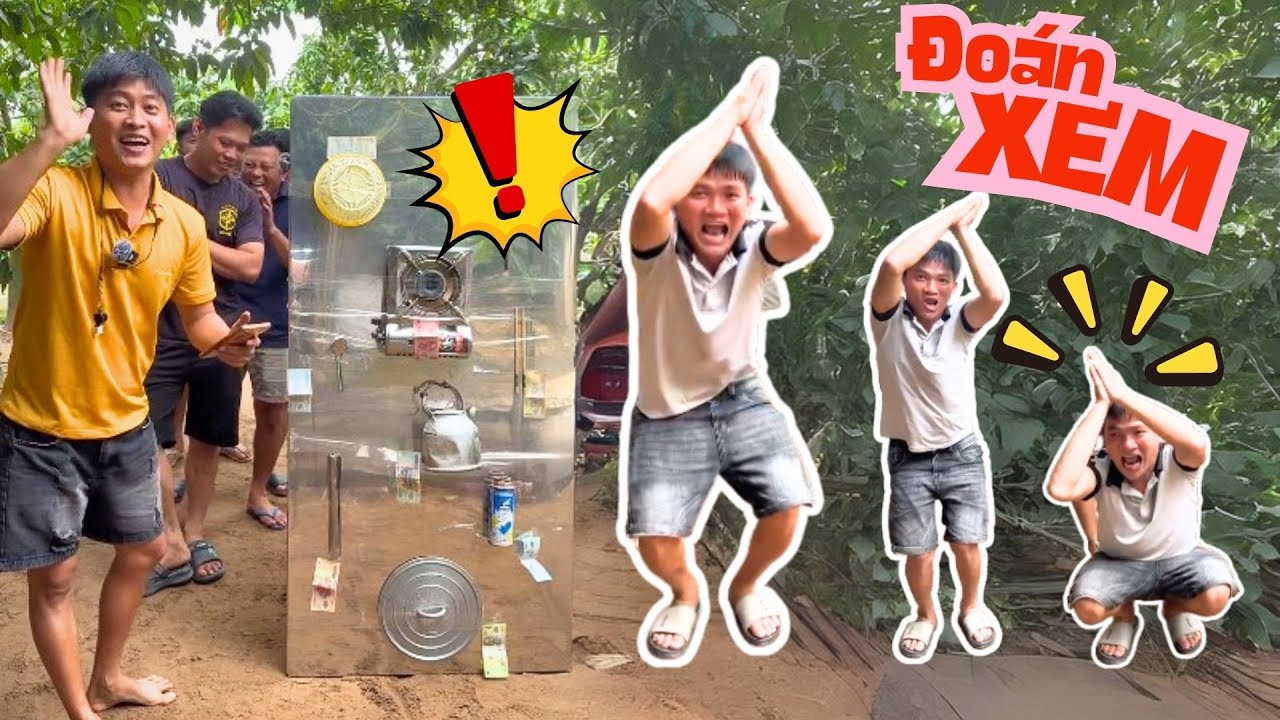 Ai Sẽ Giật Giải Lớn Nhất Với Thử Thách Đoán Vật Dụng Nhà Bếp? | Team Hoài Phong TV