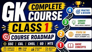 "GK Complete Course 2026 | Class 1 | Course Introduction | SSC CGL, CHSL, MTS"