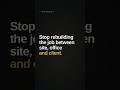 Stop rebuilding the job. #Shorts #FireDoorInspection