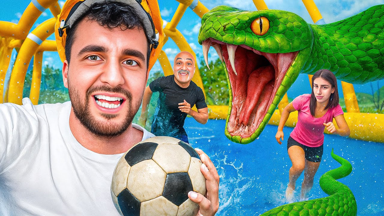 כדורגל מים בתנאים הכי קשים בעולם!(על 2000₪!)