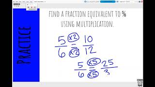 Celebrity Math Grade 4 4.NF.1 Equivalent Fractions Profile