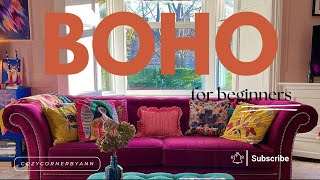 Boho Living Decor for Beginners by Cozy Corner Tips Guidance and Inspirations Description