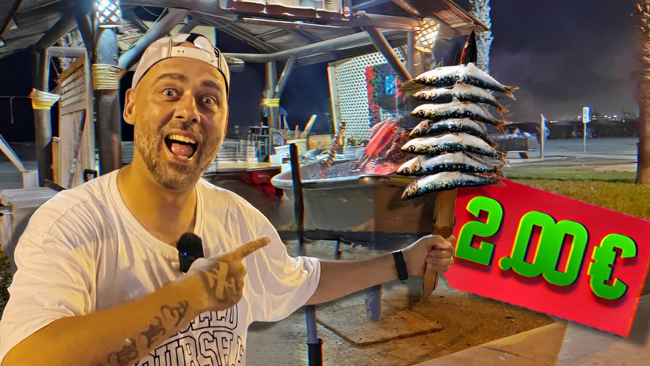 ¿¡¡este MANJAR por solo 2 EUROS!!? - Buscamos El MEJOR ESPETO Por La Costa De MÁLAGA (Pedregalejo)