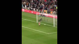 Kid Steals Ball Before English Soccer Match, Scores Goal, Stares Down The Crowd