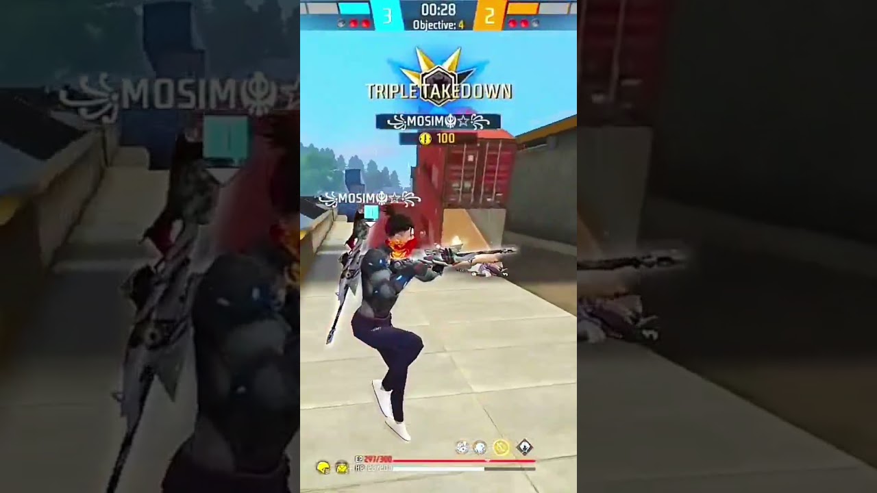 Free Fire max 1v4 AWM achha lage to subscribe kar dena 