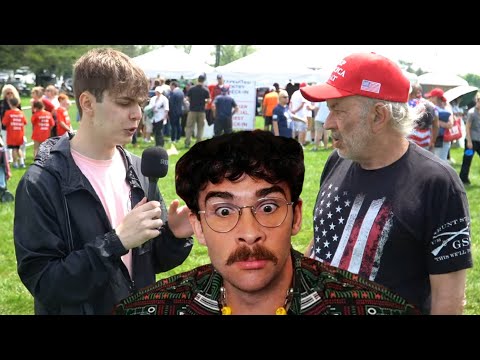 Thumbnail for Hasanabi fan DEBATES Trump Supporters