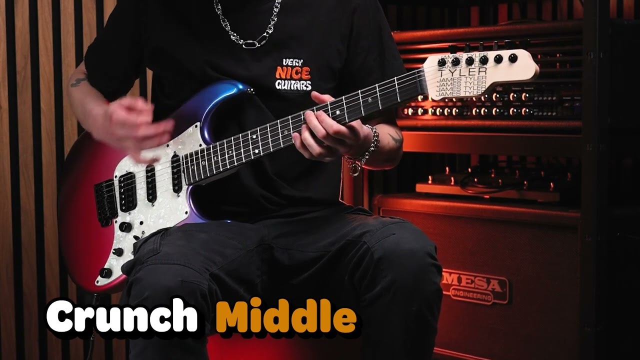 James Tyler Japan Studio Elite HD Metallic Jimburst - demo by Very