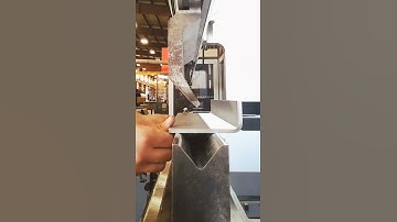 ⏱️Bend the metal plate 90 degrees twice.#shorts