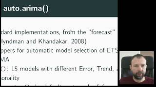 FFDS 1.08 Model selection (AIC, BIC), AutoETS, AutoARIMA