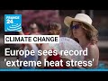 Europe suffered record number of extreme heat stress days in 2023  france 24 english