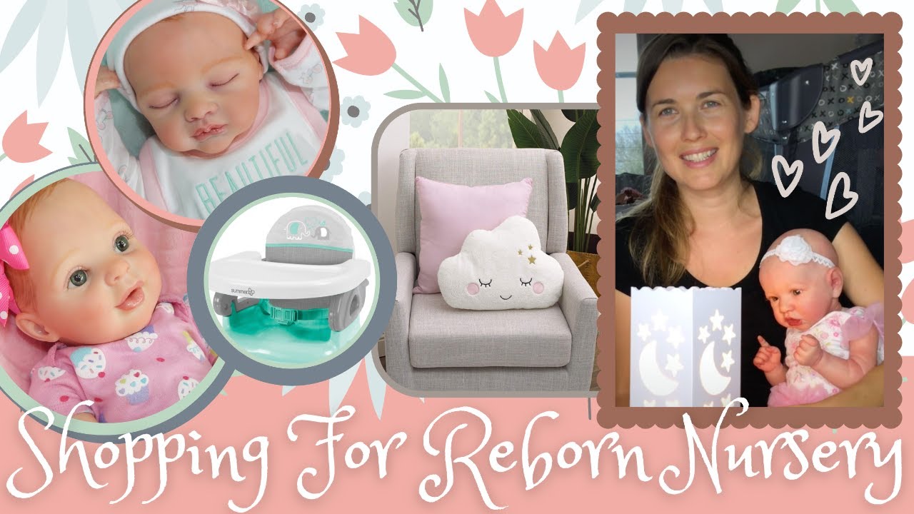 Shopping For Reborn Nursery At Target With A Reborn Baby. Huge Reborn Nursery Haul From Amazon!