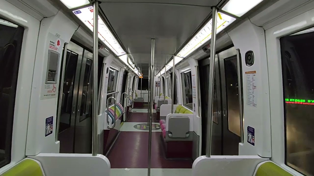 UM Matra VAL 206 04-10 entre Basso Cambo et Bellefontaine (Vue Intérieure)