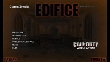 Call of Duty WAW Custom Zombies map (Edifice)
