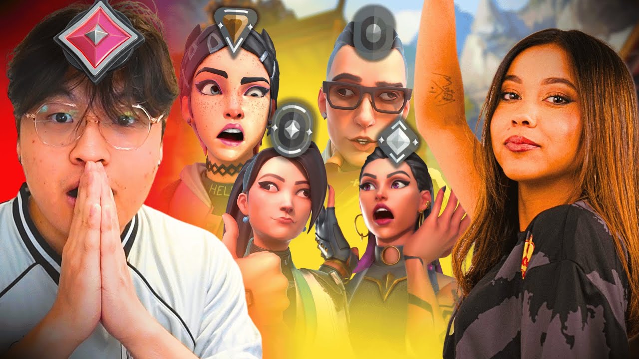 1 IMMO VS 19 NOOBS, PERSONNE NE DOIT ME TROUVER | Valorant (ft. Mel)