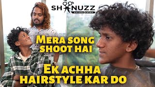 Mera Song Shoot Hai, Ek Achha Hair Style Kar Do| Shanuzz Salon screenshot 5