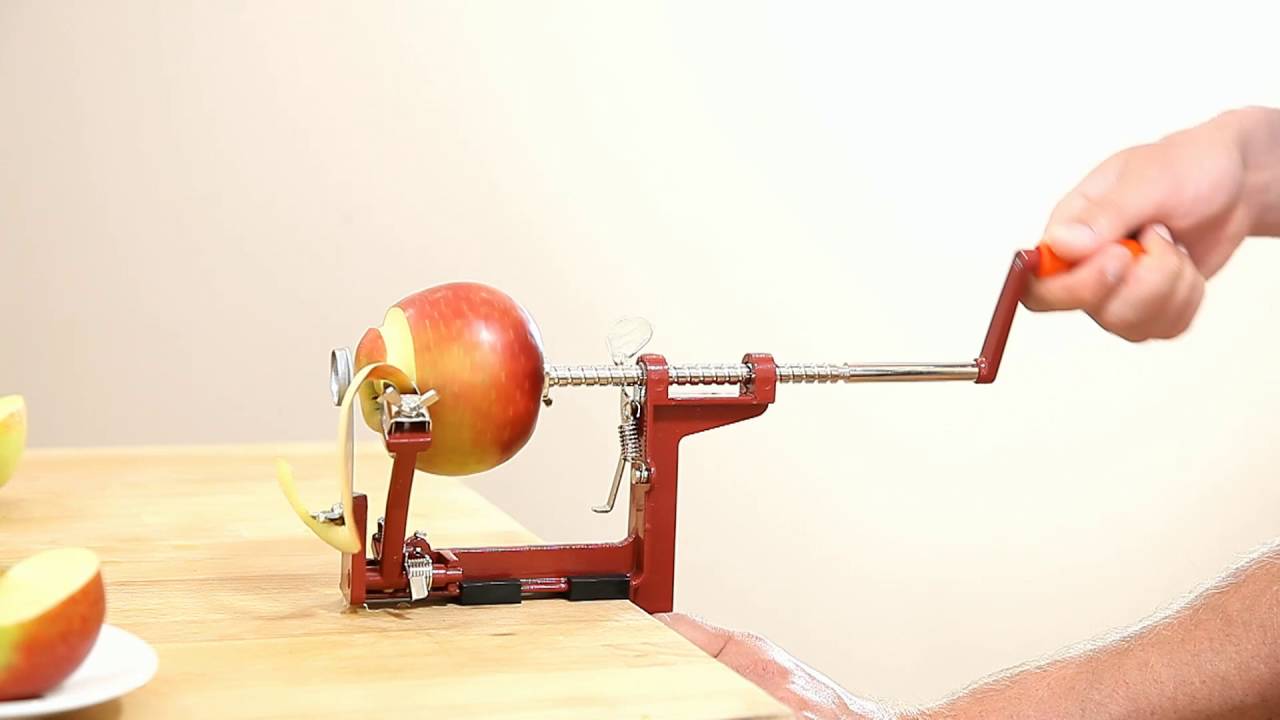 Machine à éplucher les pommes, Coupe-pomme, Éplucheur de pomme, Éplucheur de pommes