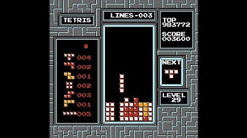 [Former DAS WR] NES Tetris - 49,800 from 29 Start