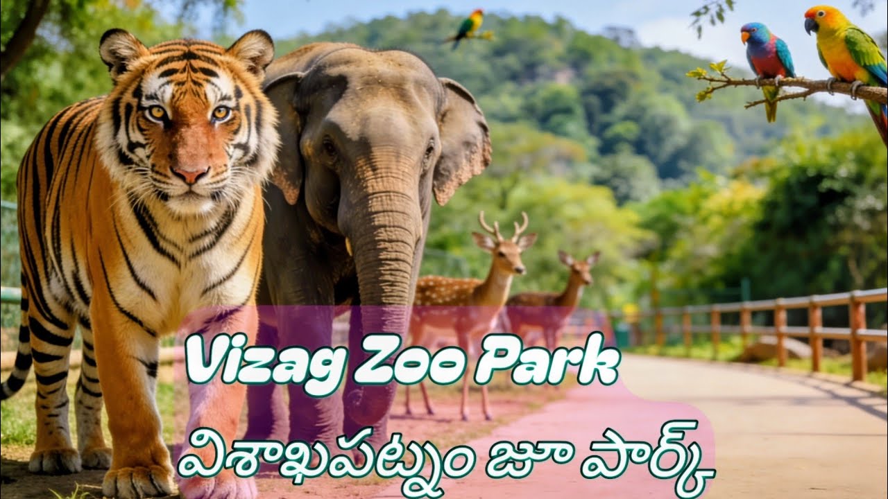 Vizag Zoo Park | Best Wildlife Place | వైజాగ్ జూ పార్క్ అనిమల్స్ | పిల్లల కోసం బెస్ట్ వైల్డ్‌లైఫ్.