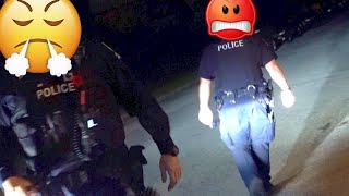 caught by the police for this...