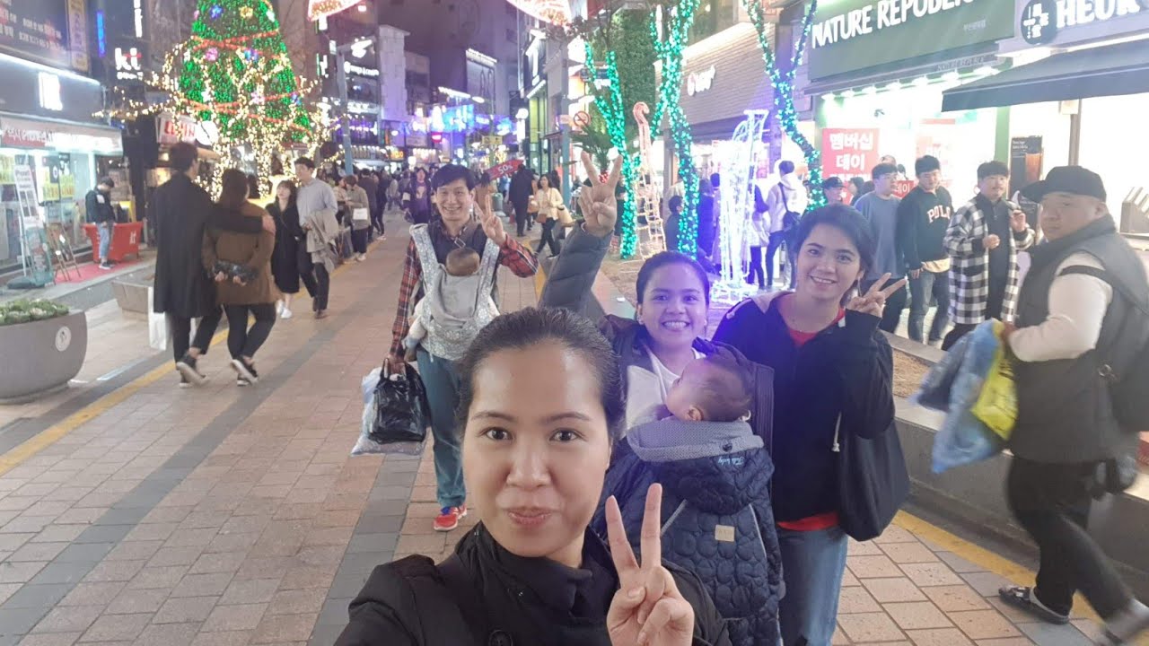 BUSAN KOREA SHOPPING PLACE WITH LOW PRICES ITEMS NAMPODONG shopping