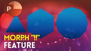 MORPH Got A New Feature ?! 😮🔥 Ninja PowerPoint Trick 👍