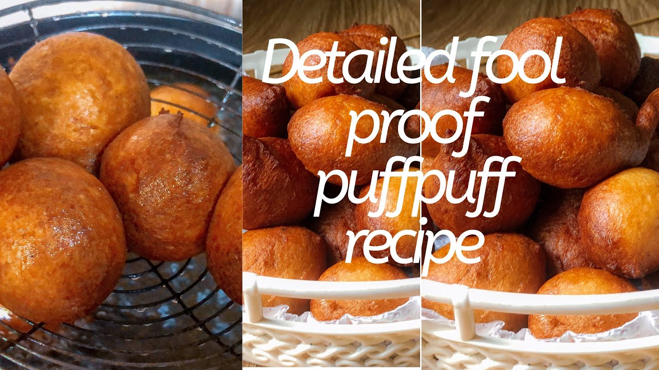 How to make puff puff Detailed recipe YouTube