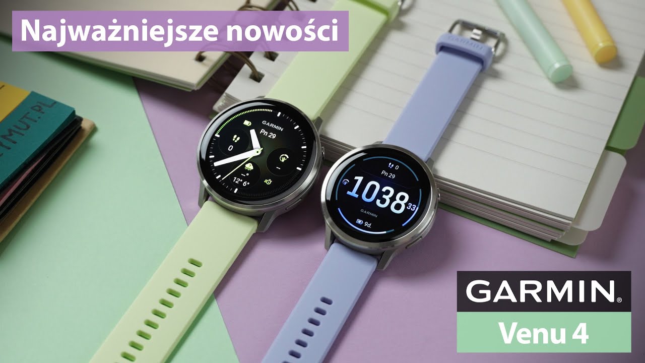 Nowy Garmin Venu 4 - Pełen przegląd funkcji i zmian