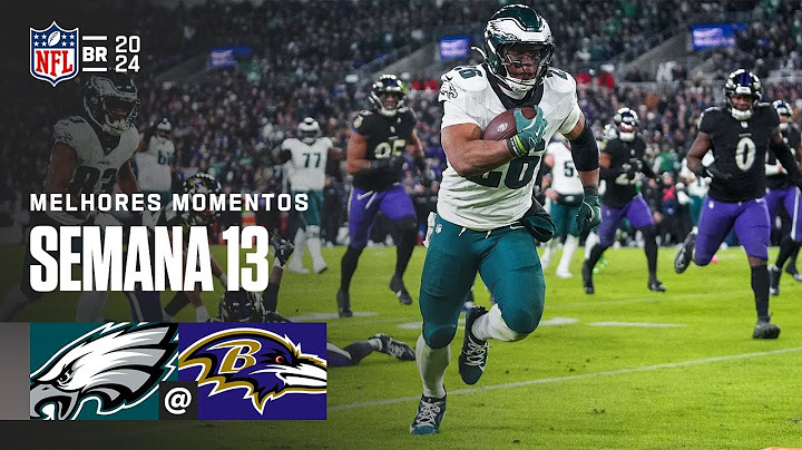 Philadelphia Eagles vs. Baltimore Ravens | Melhores Momentos | NFL 2024