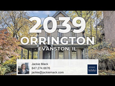 2039 Orrington Avenue, Evanston, IL home video tour