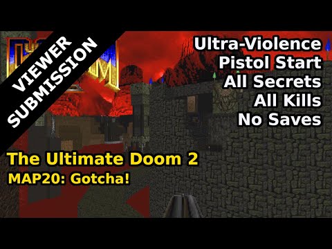 The Ultimate Doom 2 - MAP20: Gotcha! (Ultra-Violence 100%)