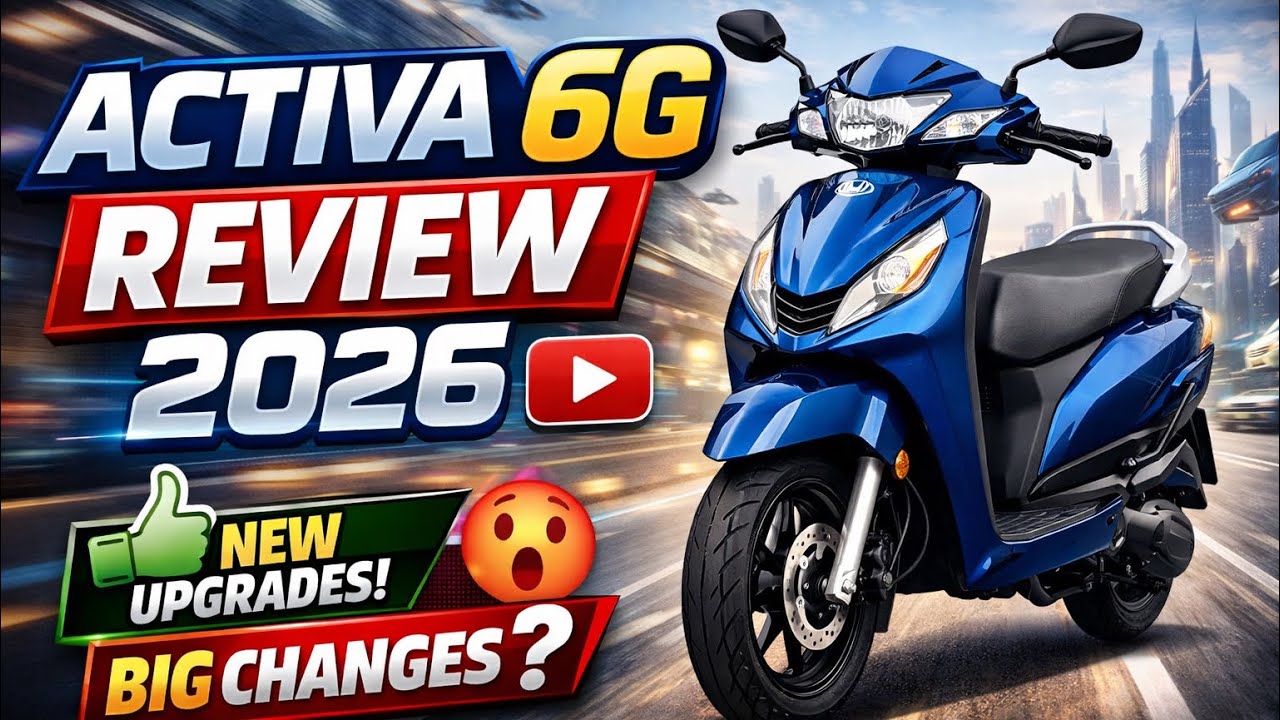 Honda Activa 6G 2026 Full Review in Telugu | Mileage | Price | Features#impression 