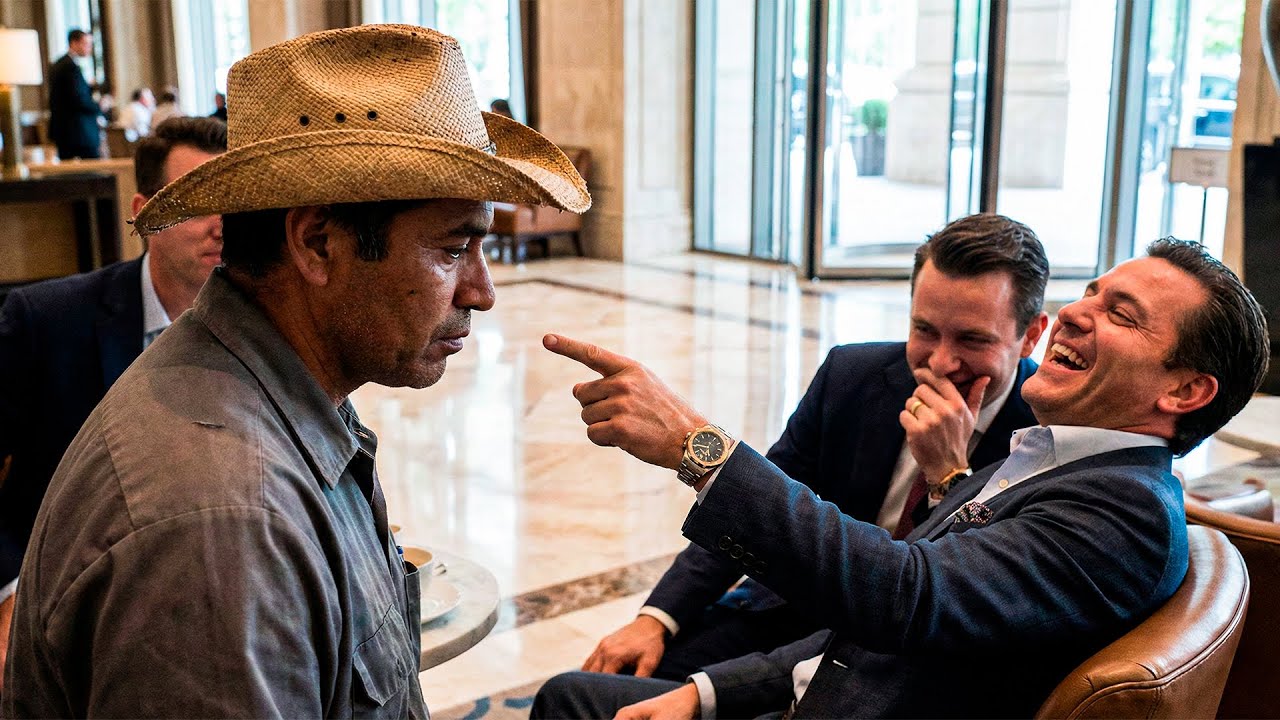 Milionário Gringo Pediu Conselho Financeiro Em Inglês Para Rir do Criador De Gado… Mas Ele Respondeu