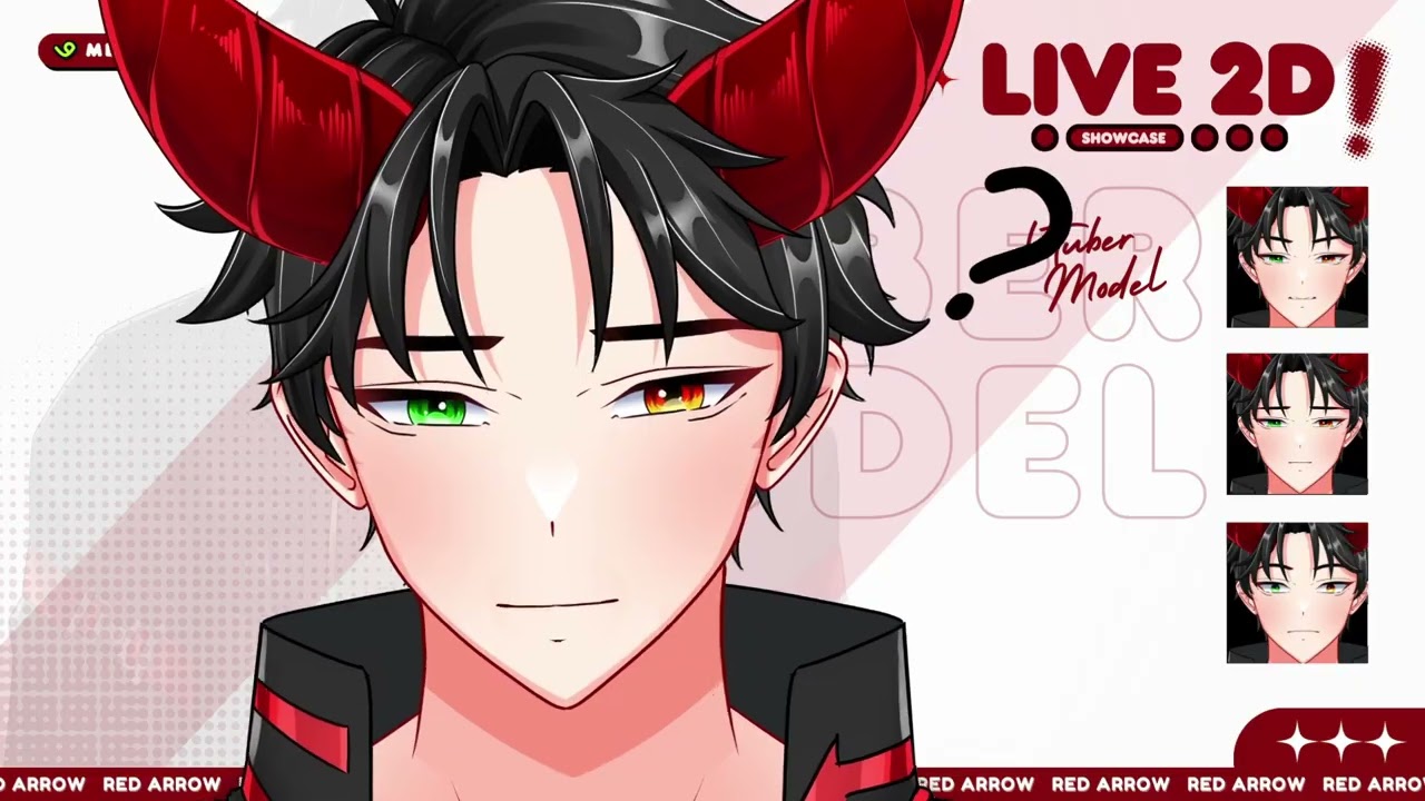 Red Arrow Showcase Model Vtuber