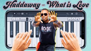 Haddaway - What Is Love on iPhone (Garageband) screenshot 3