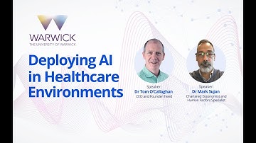 Masterclass webinar: Deploying AI in Healthcare Environments