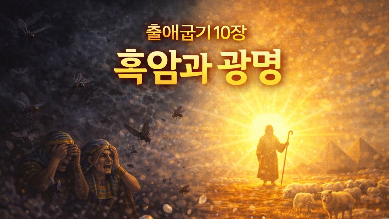📖 출애굽기 10장 흑암과 광명🎵 차은선 작곡 AI 협업 연주 | Exodus 10