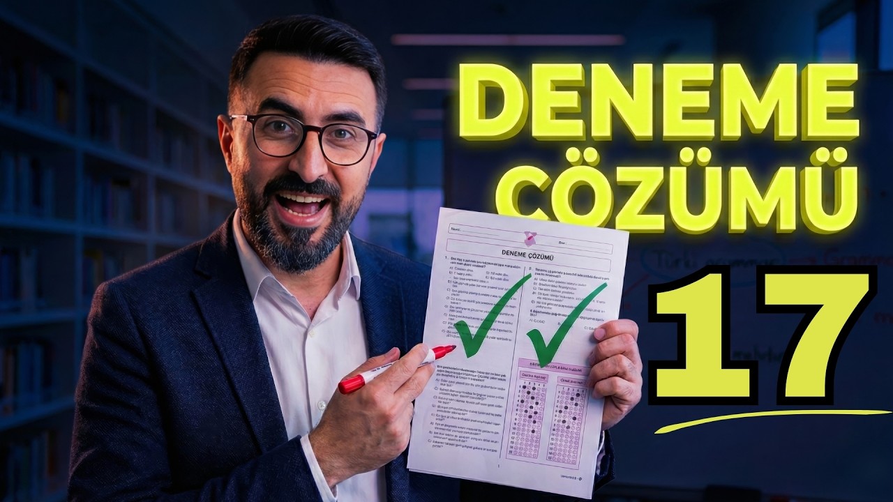 MEŞAKKAT DİL BİLGİSİ DENEME SORU ÇÖZÜMÜ 2026 (17.Deneme) / TYT-KPSS-MSÜ