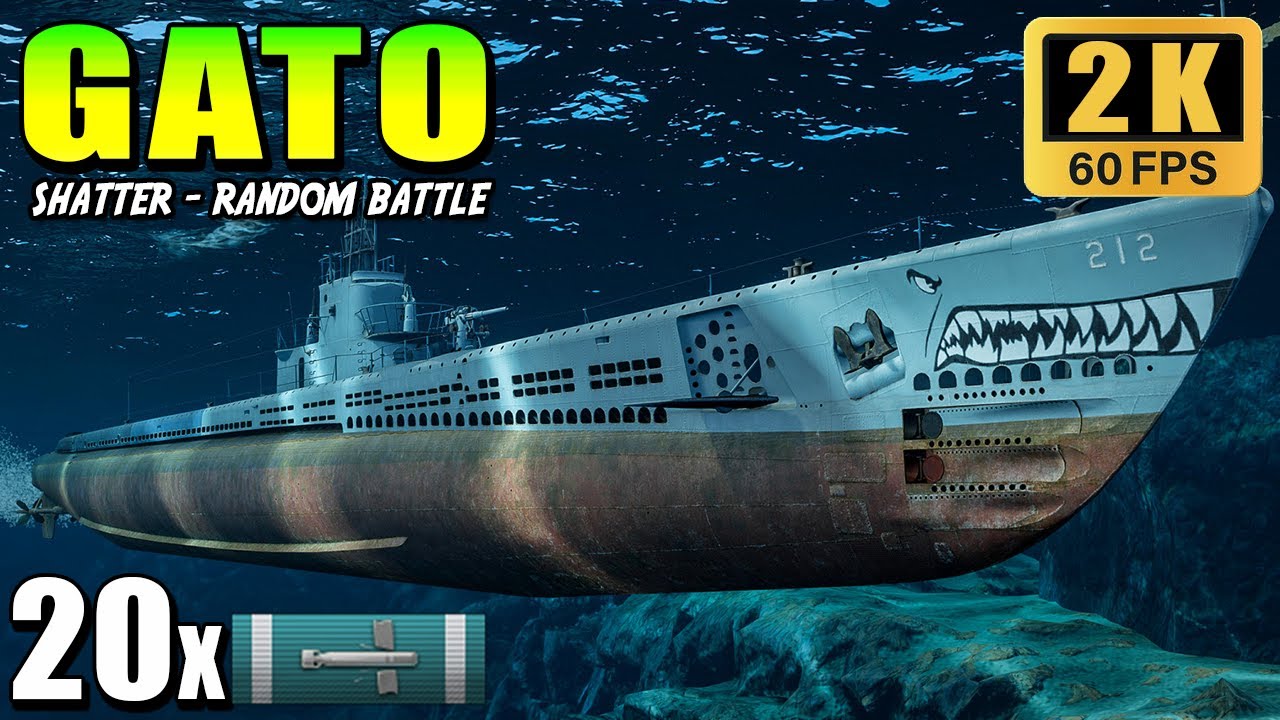 Подводная лодка Гато – подводное чудовище