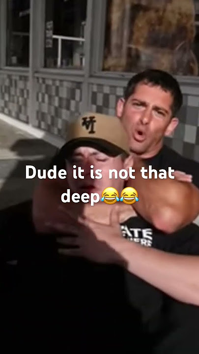 @BryanArnett  #funny  dude it is not that deep 🤣🤣subscribe to the channel