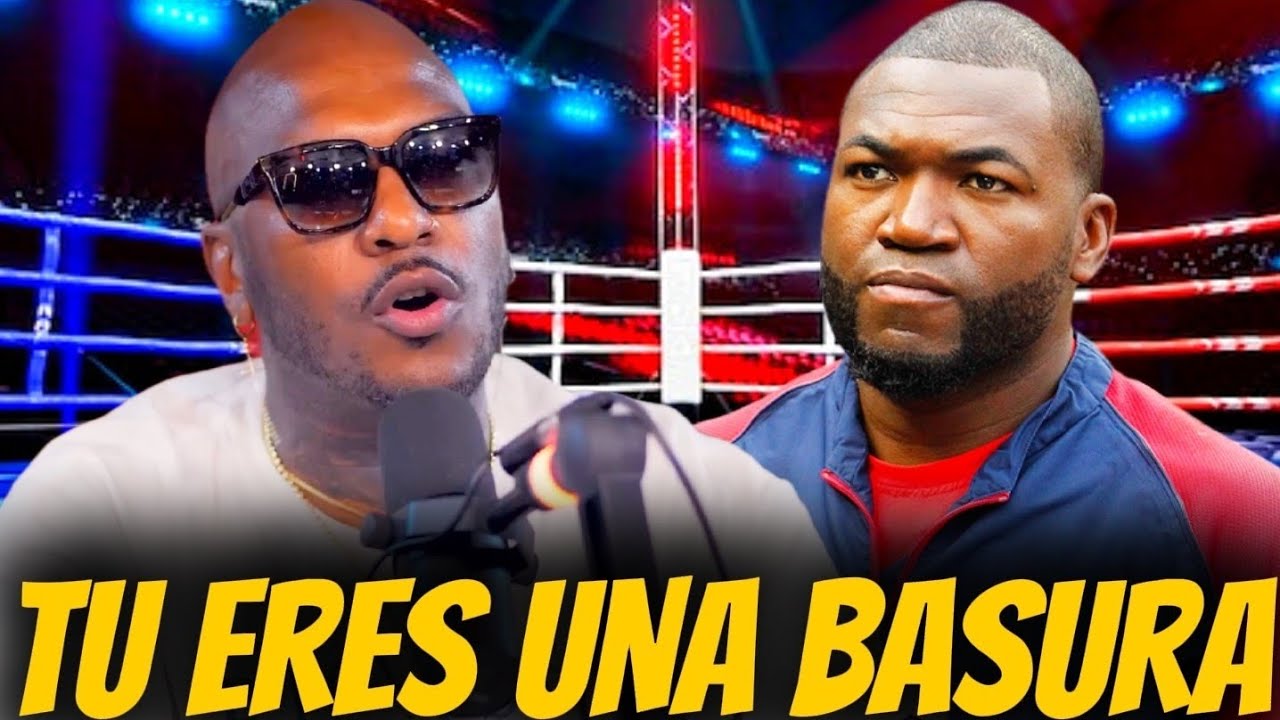 SUJETO ORO LE FALTA EL RESPETO DE MALA MANERA A DAVID ORTIZ 