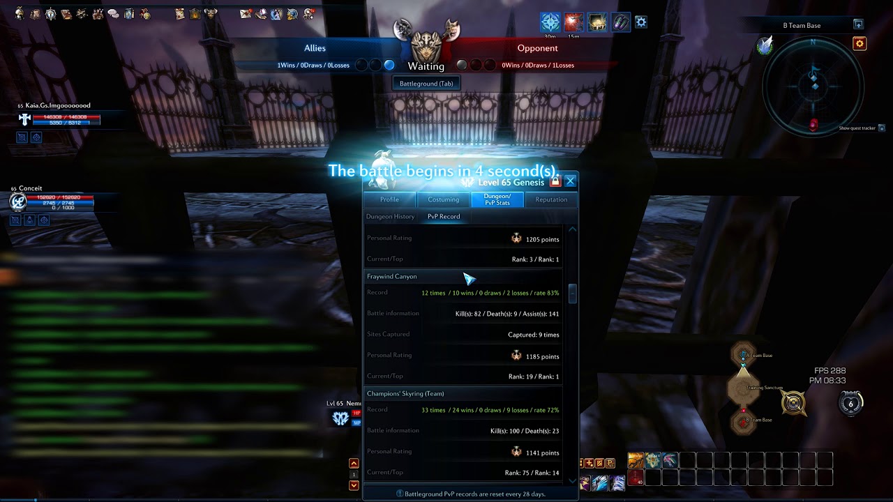 Tera Reaper PvP - Champion's Skyring - Miniguns Patch - Peri - 1/15/18